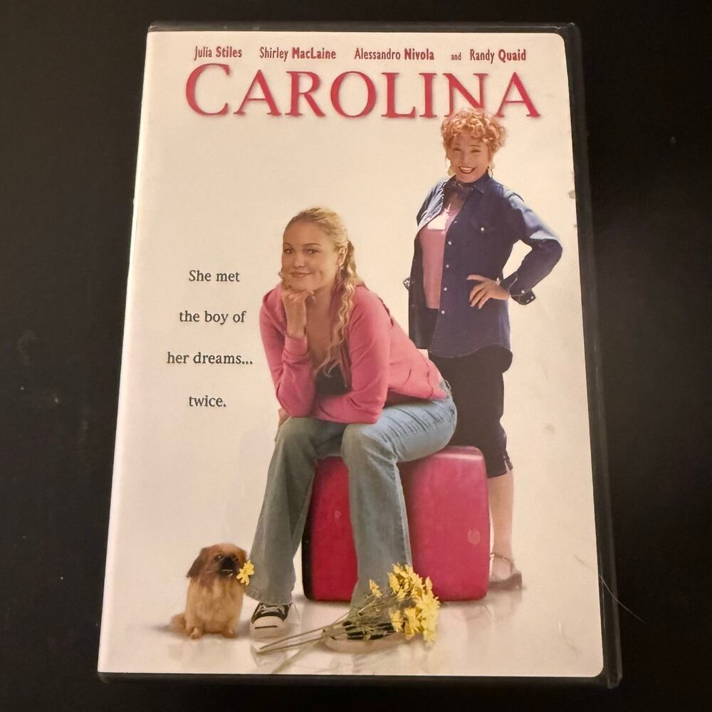 Carolina DVD Julia Stiles Shirley MacLaine Romantic Comedy Movie